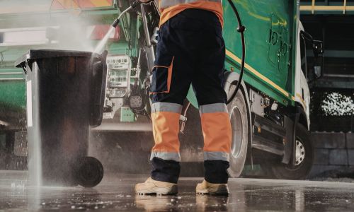 Commercial Building Exterior Cleaning in