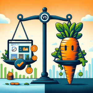 Carrot v Alternative on scales