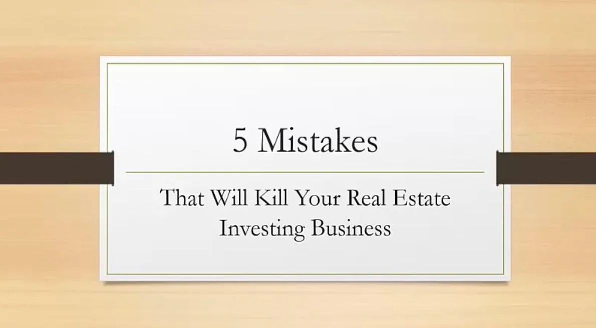 5 mistakes