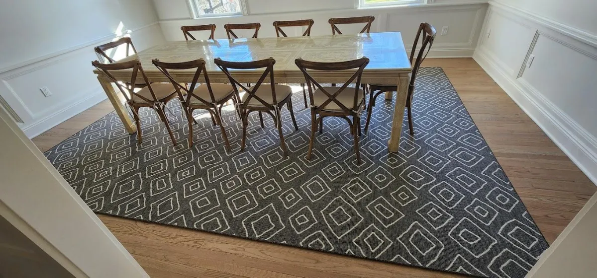 Custom Serged Area Rug