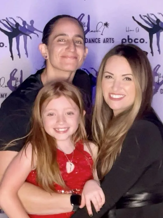 Family smiling 