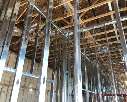 Metal Stud Framing in Camden