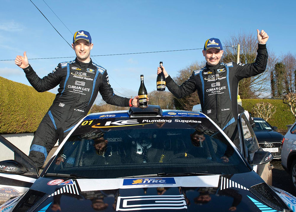 2026 Corrib Oil Galway  International Rally Winners