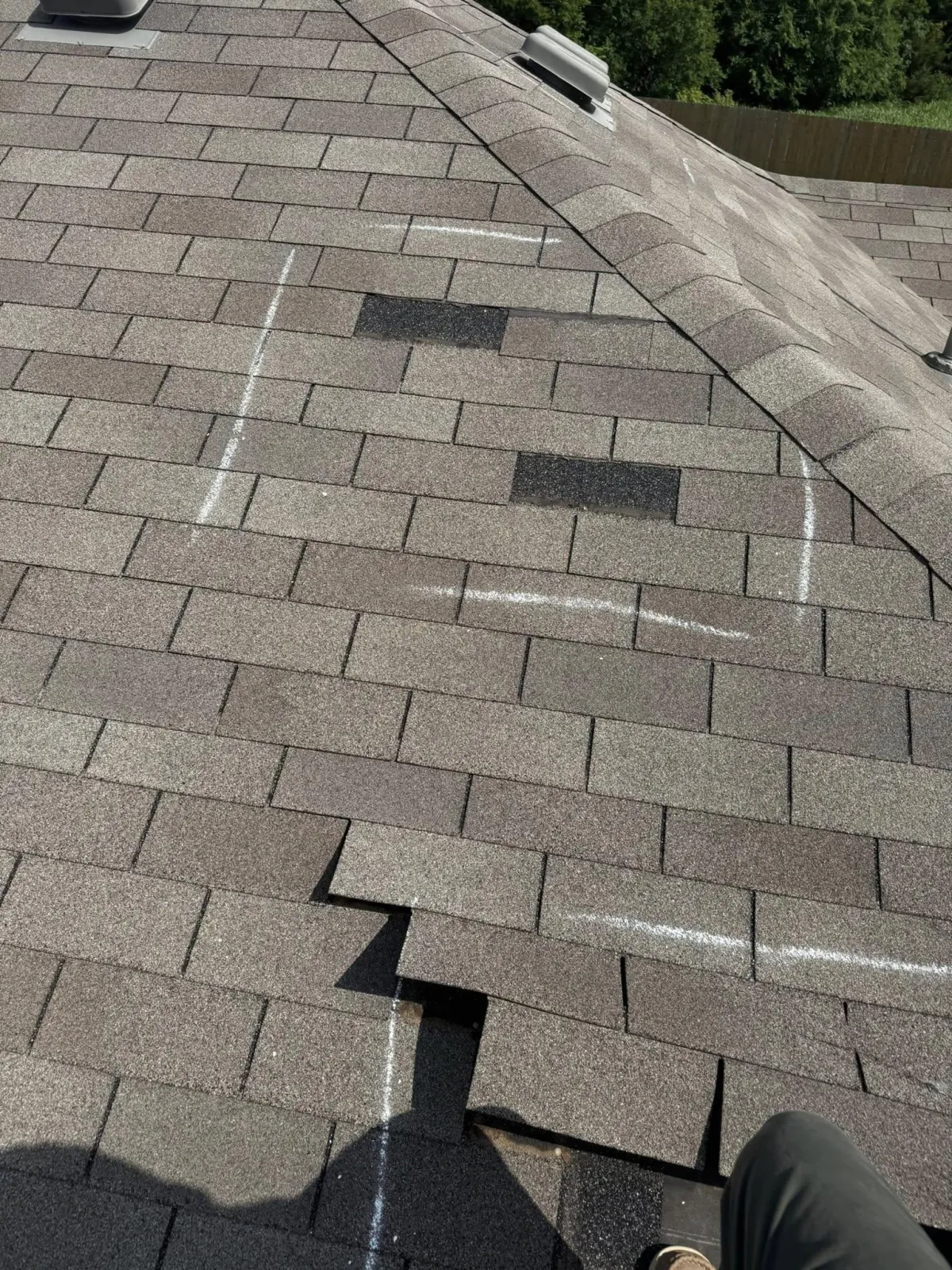 storm damage?