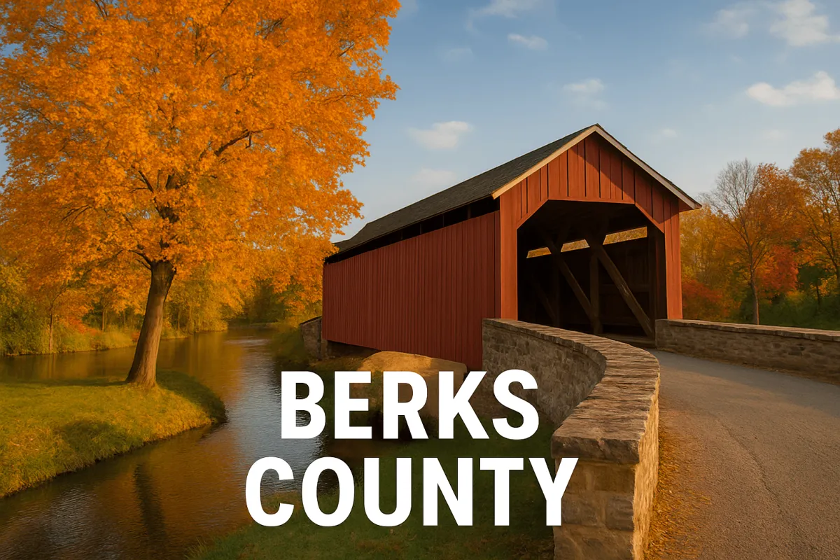 tucked between the lehigh valley and the lancaster countryside, berks county, pennsylvania offers the perfect balance of peaceful living, cultural charm, and easy access to urban centers