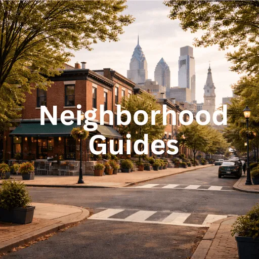 Philadelphia and suburban neighborhood guides with homes, schools, and local insights