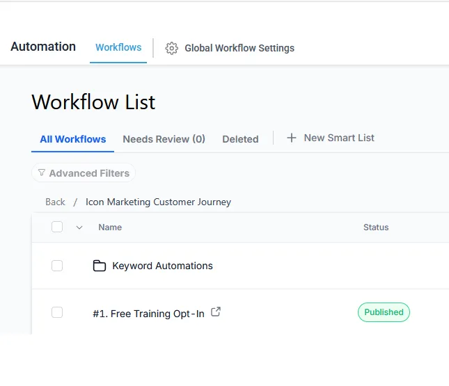 SCREENSHOT PLACEHOLDER – Workflow Builder