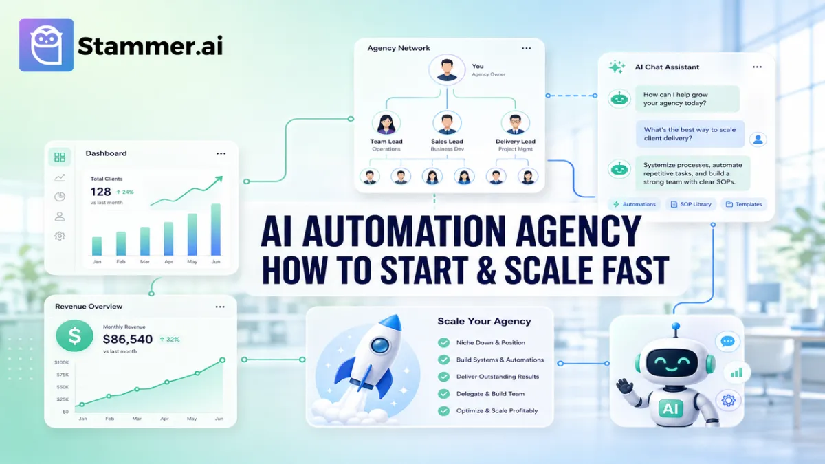 How to Start an AI Automation Agency (Step-by-Step Guide)