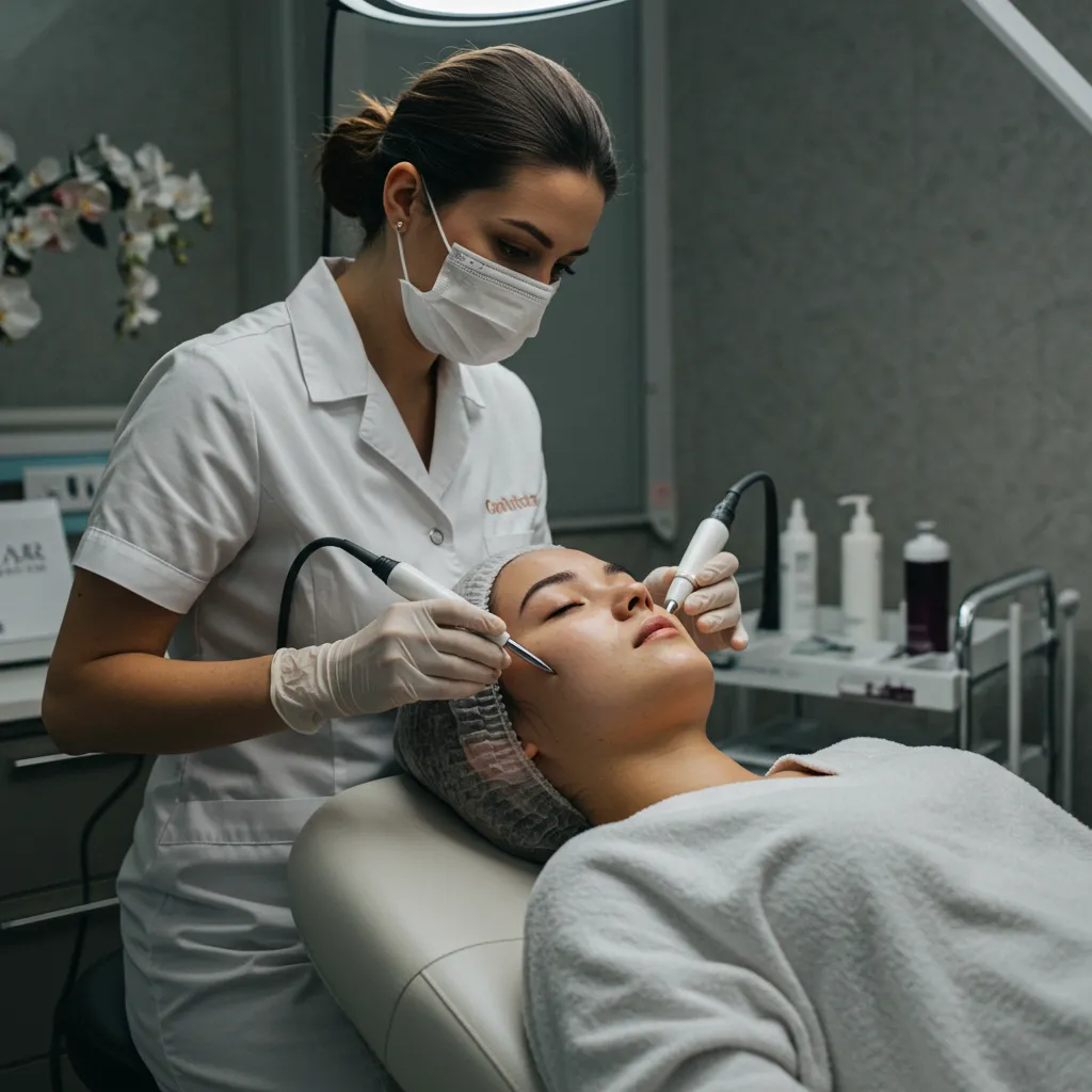 a bright light in the sky