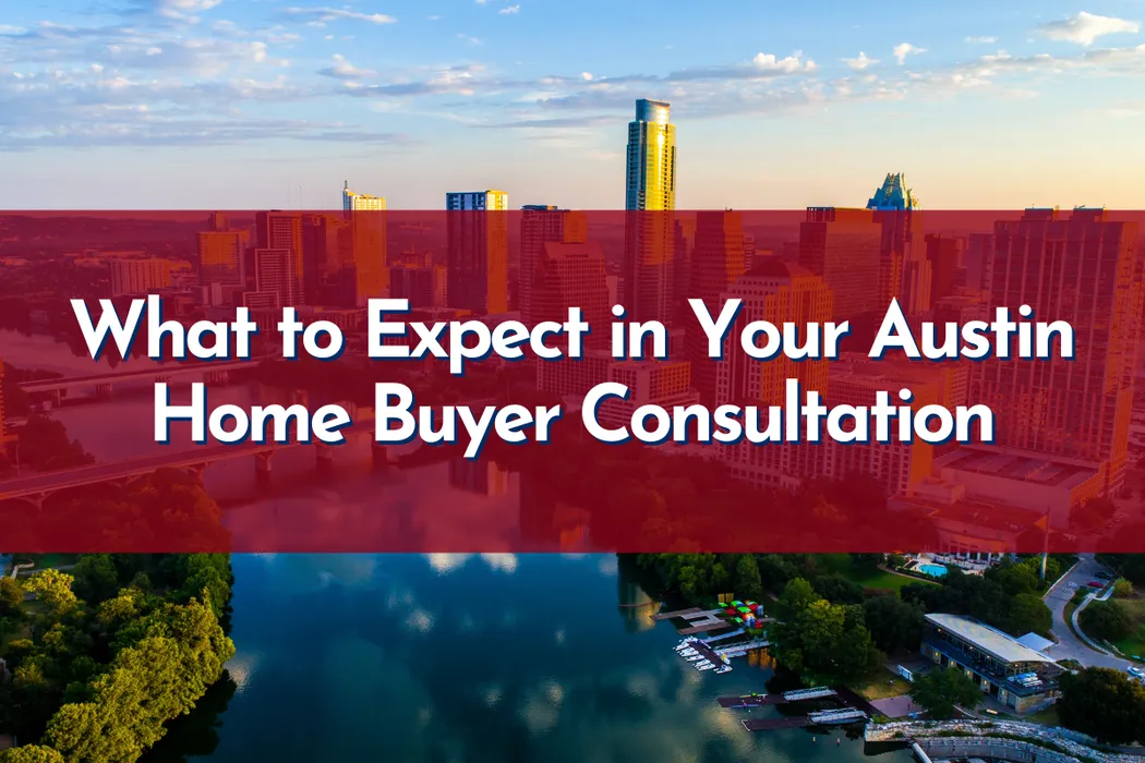 Ashley Jackson meeting with home buyers during an Austin home buyer consultation discussing the Austin real estate market and Texas purchase contracts in Austin Texas