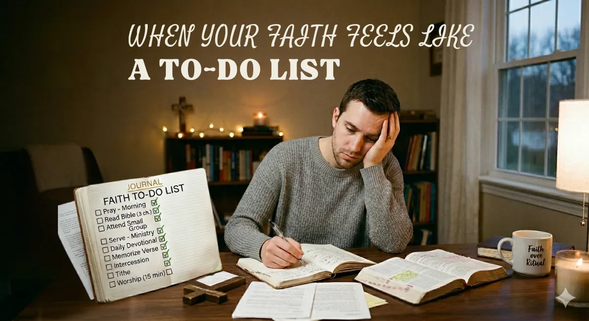 When Your Faith Feels Like a To-Do List