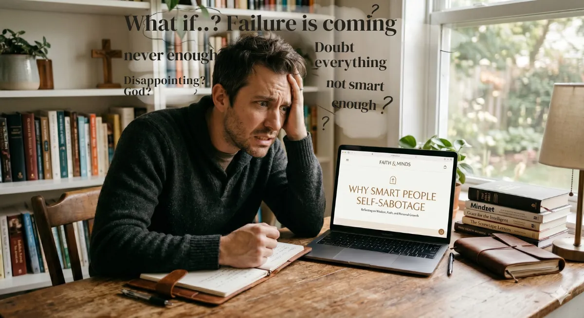 Why Smart People Self-Sabotage