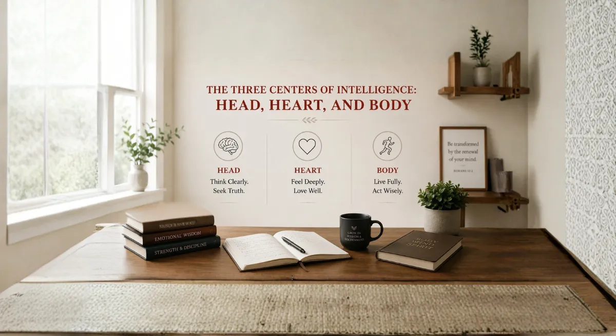 The Three Centers of Intelligence: Head, Heart, and Body
