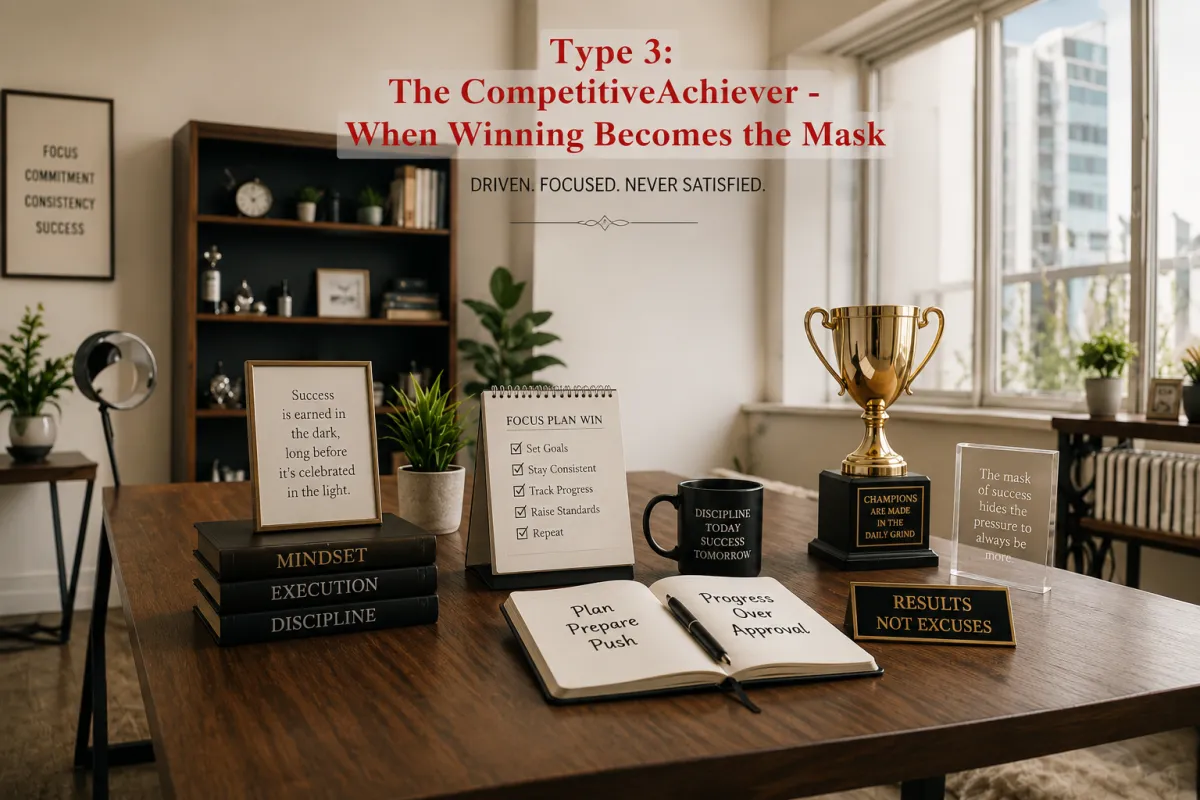 Type 3: The Competitive Achiever – When Winning Becomes the Mask