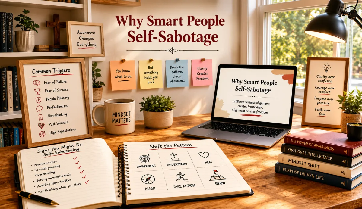 Why Smart People Self-Sabotage