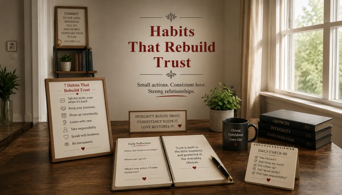 Habits That Rebuild Trust