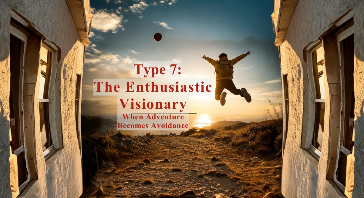 Type 7: The Enthusiastic Visionary – When Adventure Becomes Avoidance