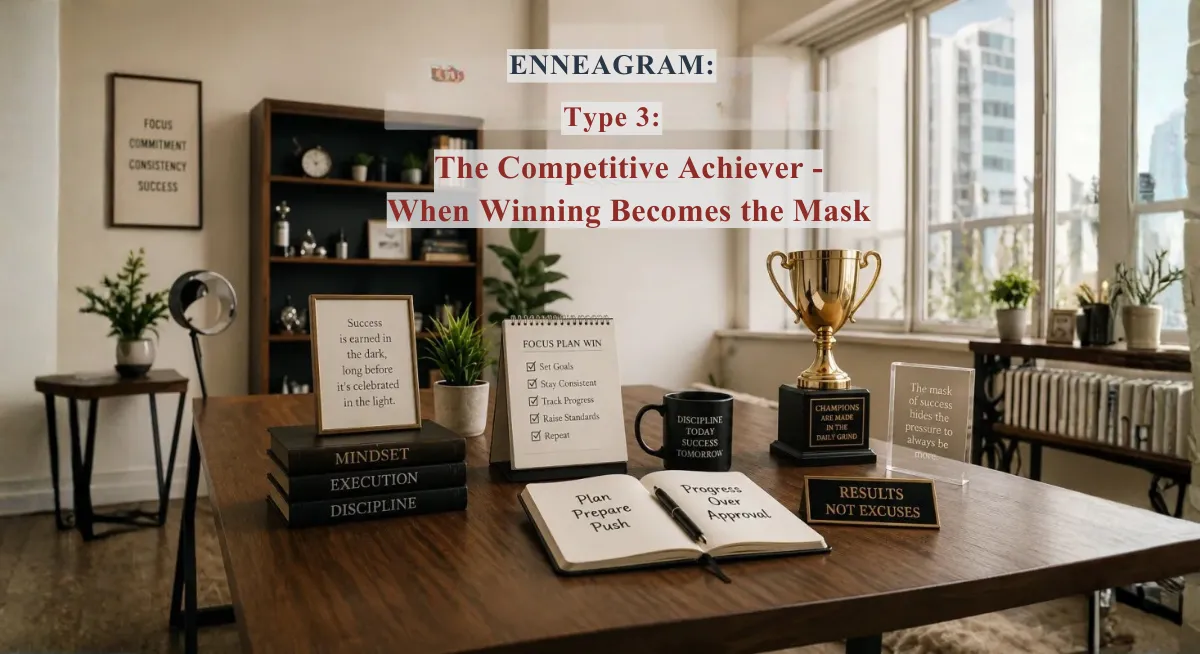 Enneagram: Type 3: The Competitive Achiever – When Winning Becomes the Mask