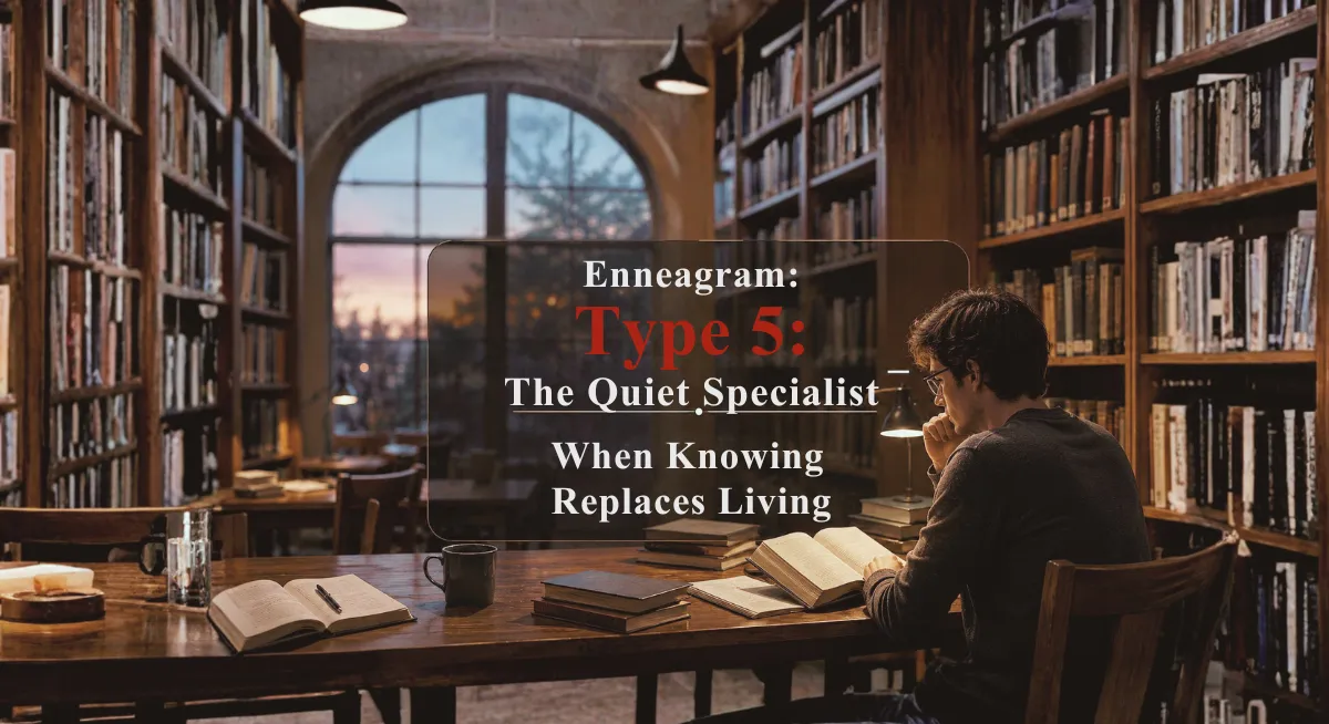 Enneagram: Type 5: The Quiet Specialist – When Knowing Replaces Living