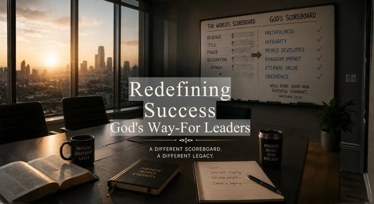 Redefining Success God’s Way – For Leaders