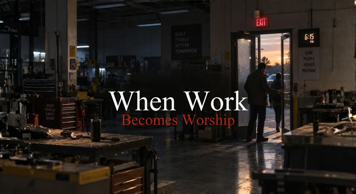 When Work Becomes Worship