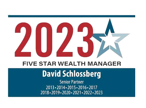 2023 Five Star Wealth Manager award for David Schlossberg