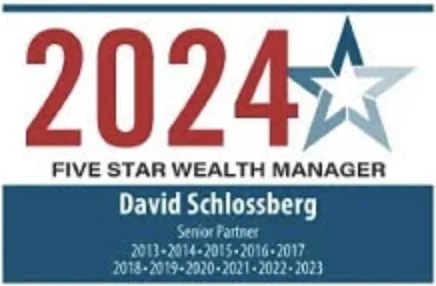 2023 Five Star Wealth Manager award for David Schlossberg