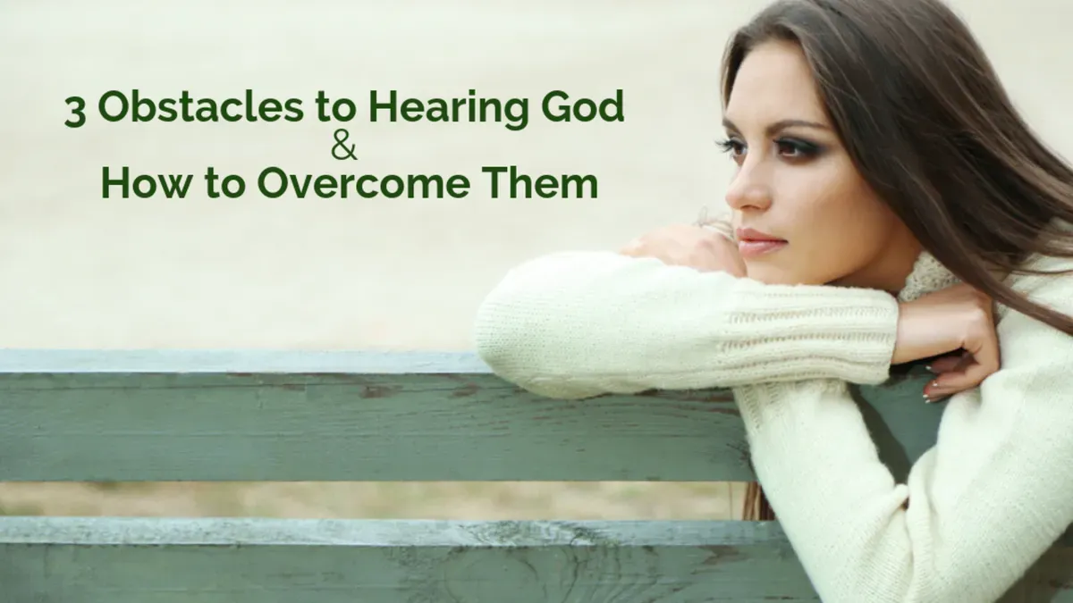 God can help you overcome the obstacles.