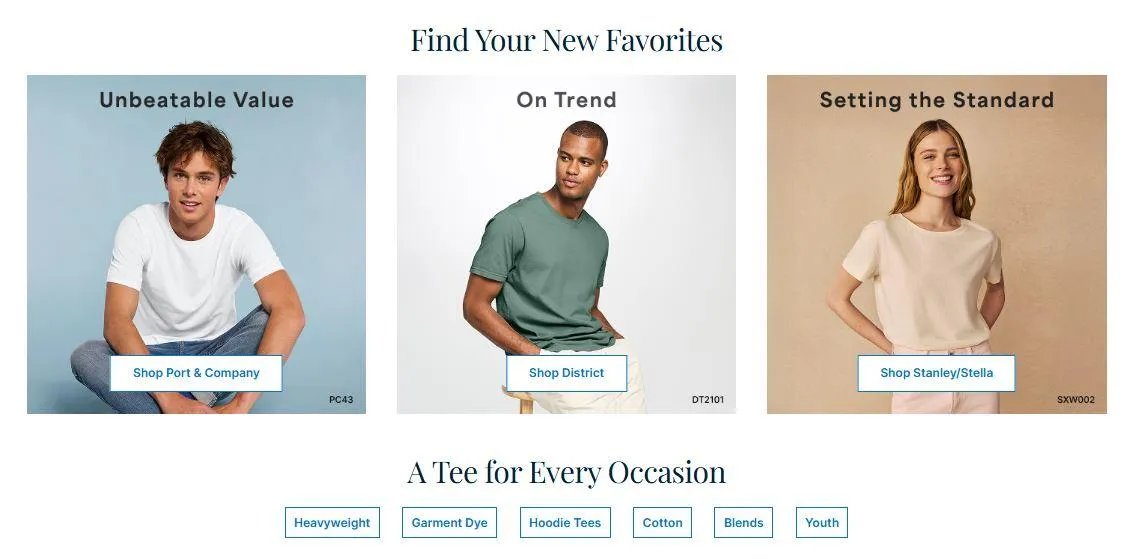 Sanmar Catalog
