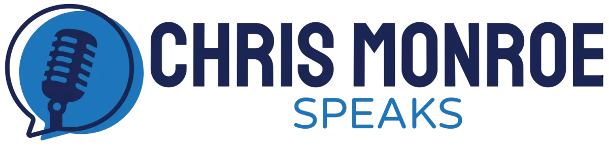 Chris Monroe Speaks Logo