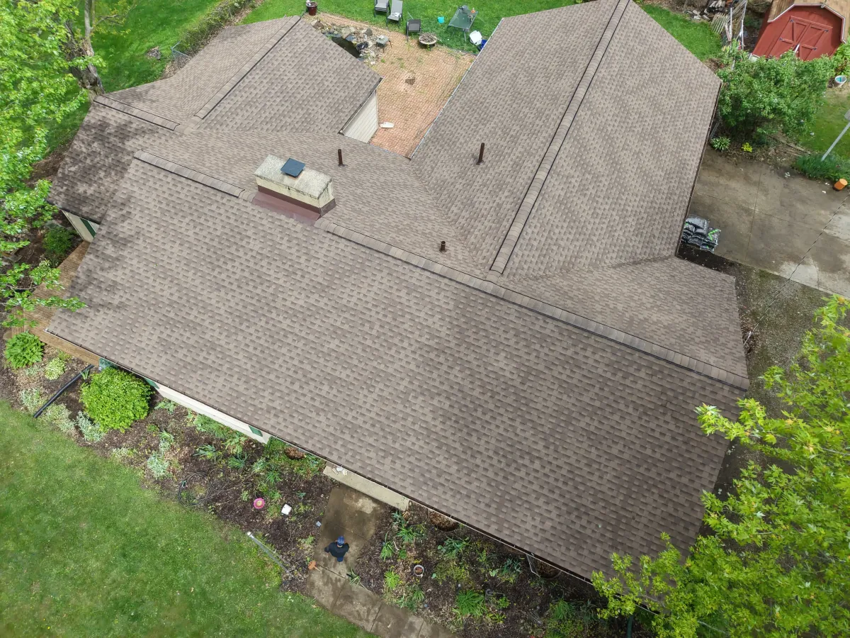 Another full roof replacement wrapped up by our in-house crew. From tired and weathered to clean, sharp, and built to last.