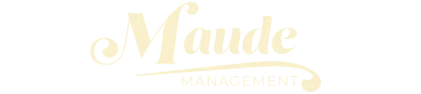 Maude Management logo for event transportation logistics consulting and group meeting transportation services.