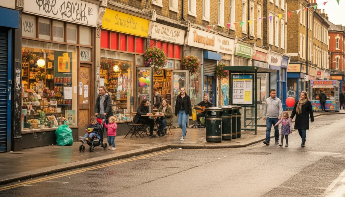 Local click and collect neighbourhood hub