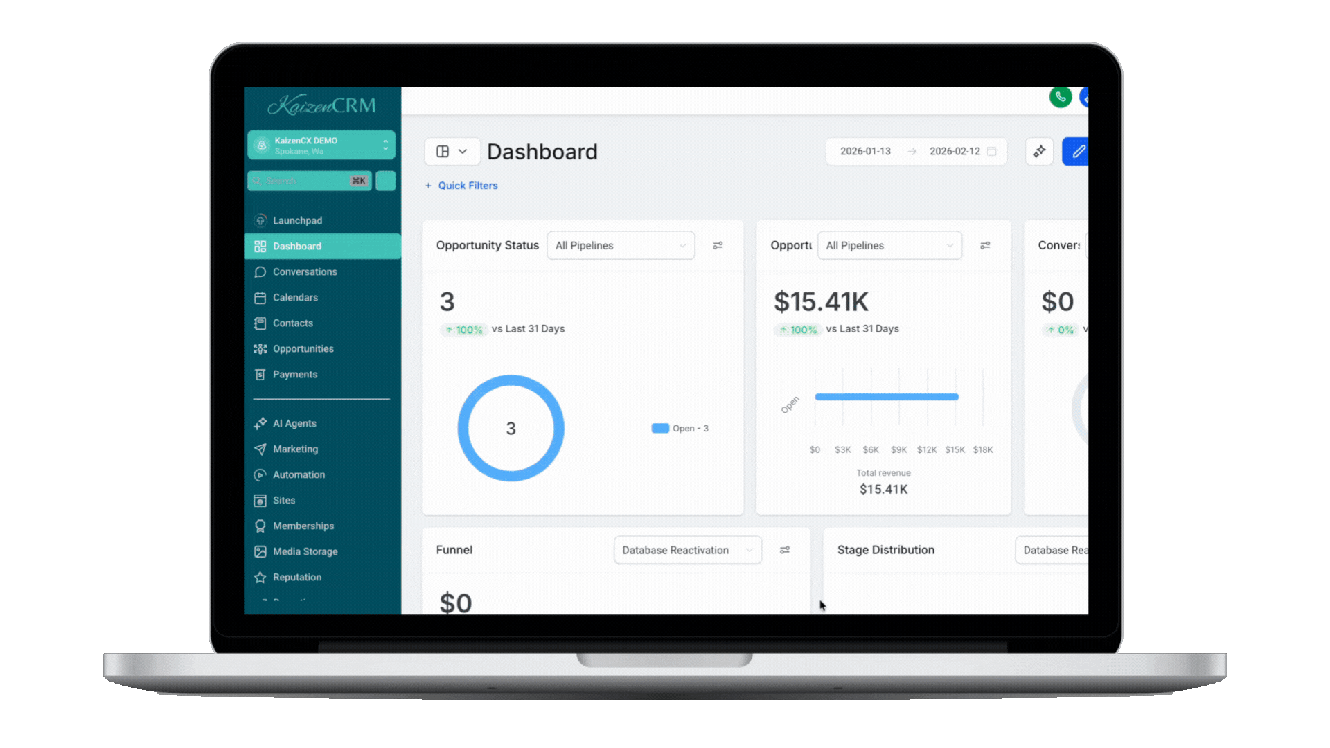 KaizenCRM Demo