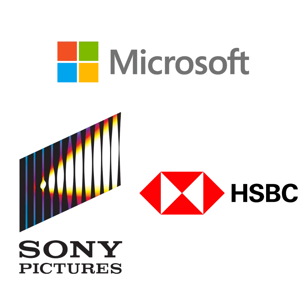 Microsoft, Sony Pictures, HSBC