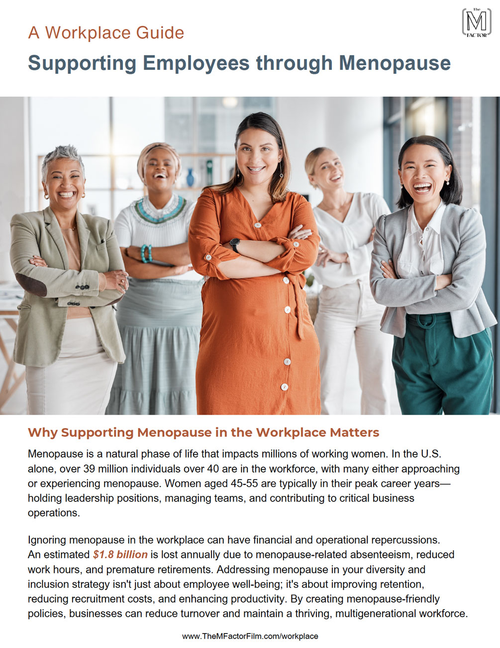 A Workplace guide of supporting employees through menopause