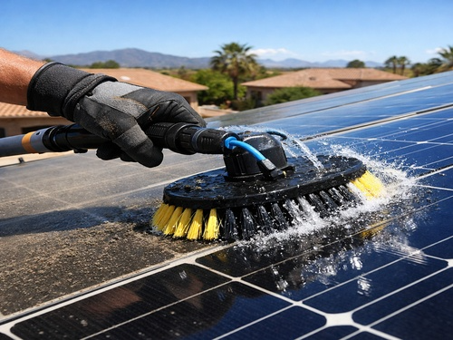 Solar Panel Cleaning in Troon, AZ