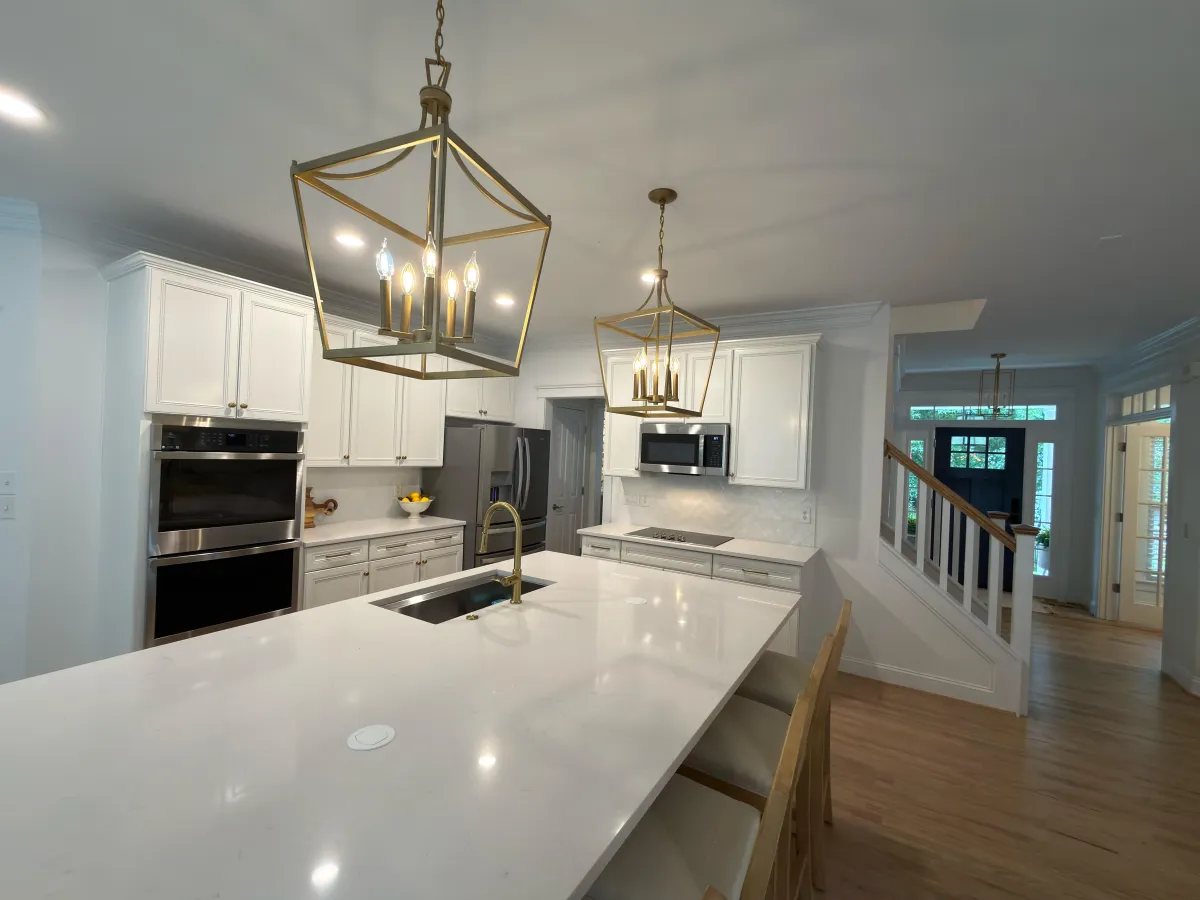 Luxury editorial finished space