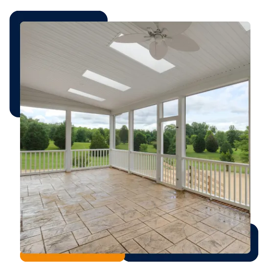 Patio installation in Spotsylvania Courthouse, VA, for a home backyard