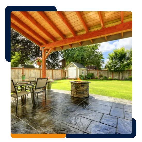 Custom deck installation project in Fredericksburg, VA
