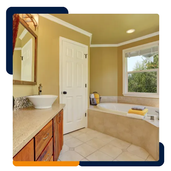 Bathroom remodeling service completed in Virginia