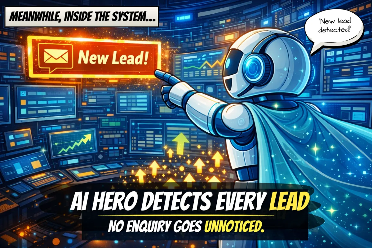 AI Hero detects every lead