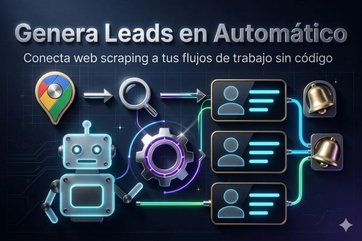 Genera Leads en Automatico: Apify Ahora se Conecta Directo a tus Workflows