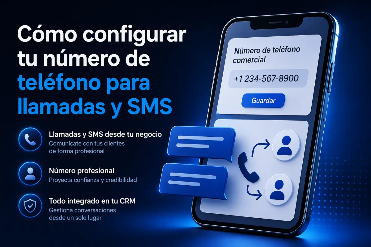 Cómo configurar tu número de teléfono para llamadas y SMS