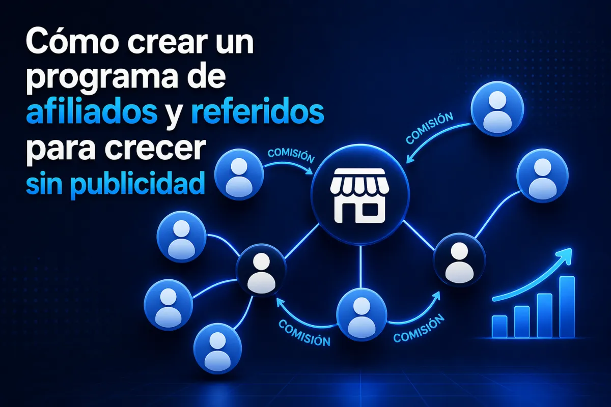 Cómo crear un programa de afiliados y referidos para crecer sin publicidad