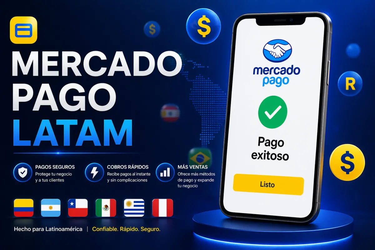 Como conectar Mercado Pago a tu cuenta - Integracion de pagos para Latinoamerica