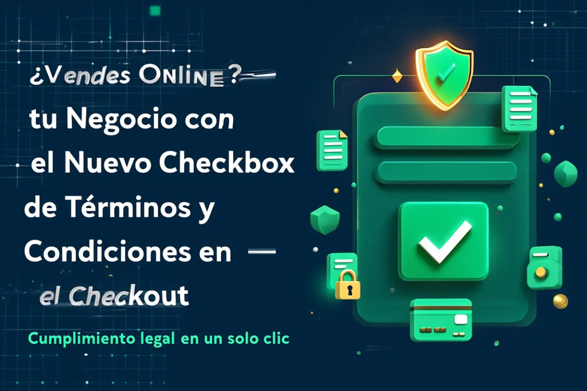 Vendes Online? Protege tu Negocio con el Nuevo Checkbox de Términos y Condiciones en el Checkout
