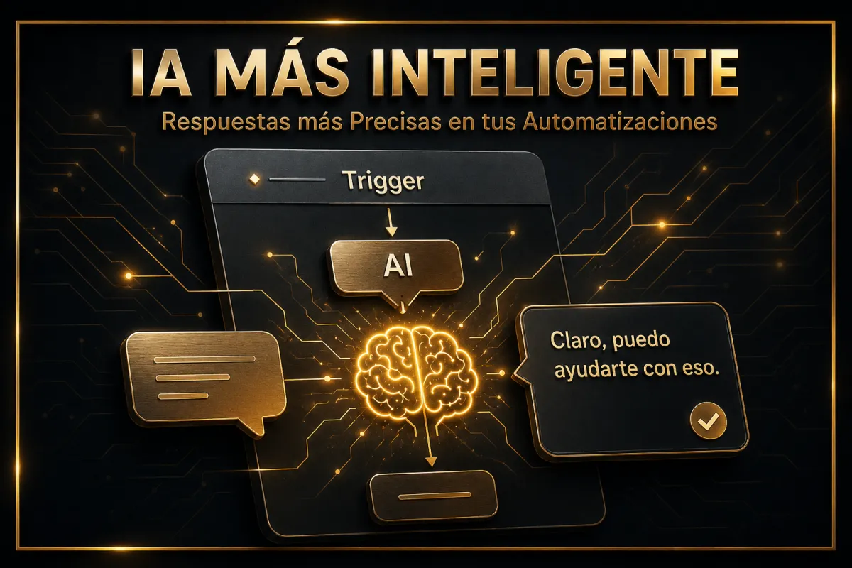 El Asistente de IA en tus Automatizaciones Ahora Entiende Mejor lo que le Pides — y tus Clientes lo Notan