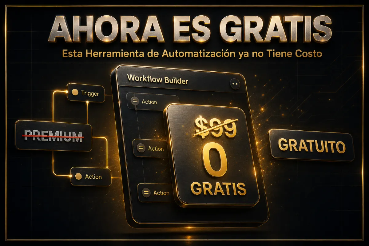 Una Herramienta de Automatización que Antes Te Costaba Dinero Ahora es Completamente Gratis