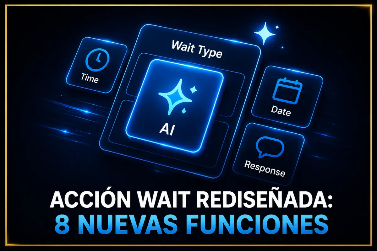 La Acción Wait de Workflows Fue Completamente Rediseñada: 8 Cambios Que Van a Transformar Tus Automatizaciones